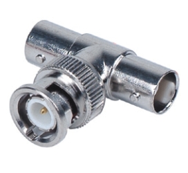 BNC T BNC Male to BNC Female Adapter BNC, Male to 2 BNC Female, Coupler, adapter, extender, BNCT, CCTV, Coaxial